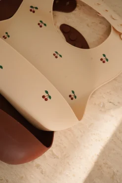 Konges Sløjd 2 pak hagesmæk - cherry/mocca Discount
