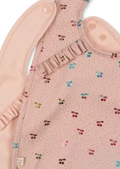 Konges Sløjd 2 pak hagesmæk - FAIRY CHERRY/CAMEO ROSE fairycherry/cameorose Clearance