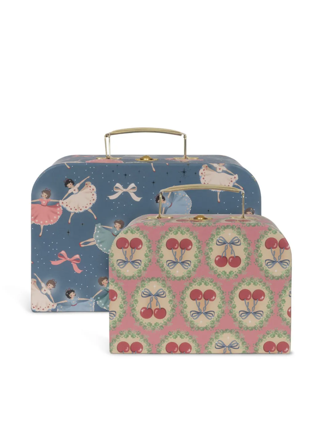 Konges Sløjd 2 pak kufferter - snow bow ballerina snowbowballerina Discount