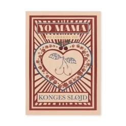 Konges Sløjd PLAKAT 50 cm x 70 cm - heart Best Sale
